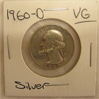 1960-D Silver Quarter
