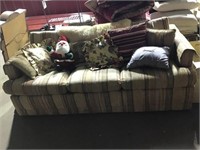 Lazyboy Sleeper Sofa 74 Inches, Throw Pillows