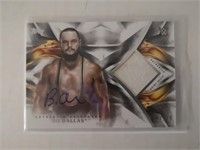 BO DALLAS WWE AUTOGRAPH/RELIC CARD 106/120