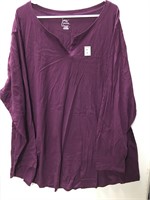 JUST MY SIZE WOMENS LONG SLEEVE SIZE 5X