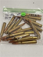 20 Rounds 30-06 Ammo Reloads - 150gr