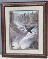 Gooseberry Falls Bald Eagle Art Print-Kevin Daniel