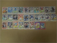 GROUP OF 28 DONRUSS CARDS NFL TERRELL LEWIS RC