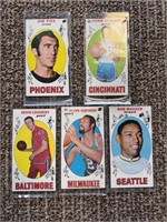 5 Card Tallboy 1969-70 Lot