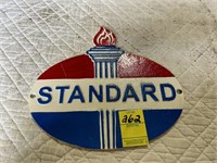 Standard Oil Casst Iron Emblem