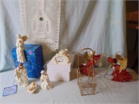 Christmas Nativities, Angel Figurine and More