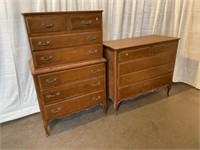 2Pc. French Provincial Style Bedroom Set