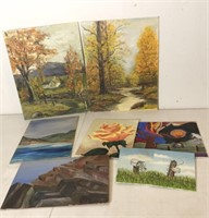 Mixed Lot of Paintings