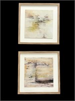 2 Abstract Pictures Framed