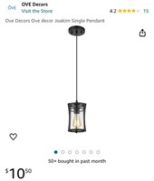 PENDANT LIGHTS QTY 2 (NEW)