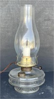 (AQ) Imitation Oil Lamp Glass Table Lamp. 12 x 6