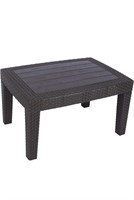 arbucamp Rattan Outdoor Coffee Tables for Patio,