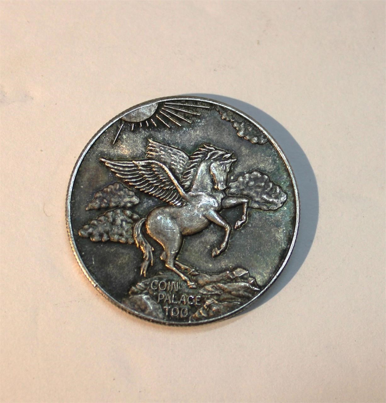 1 oz Coin Palace Silver Trade Coin