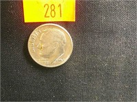 1964 D Roosevelt Silver Dime