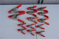 Selection of 14 Hand Clamps