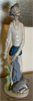 B - LLADRO FIGURINE 12"T (AS IS)