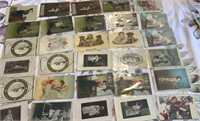 new and used vintage 1900 time frame postcards