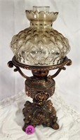miniature vintage oil lamp