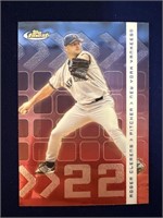 2002 TOPPS FINEST ROGER CLEMENS 52