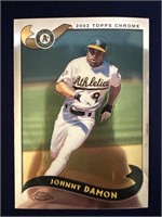 2002 TOPPS CHROME JOHNNY DAMON 5