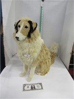 Vintage oddity goat fur miniature collie dog