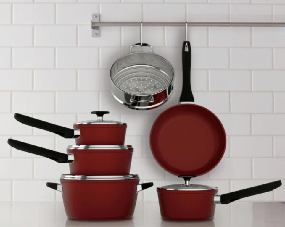 CLASSIC NON-STICK COOKSET, 11-PC