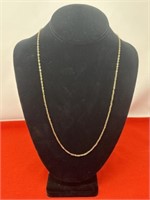 14k Gold 24in. Necklace