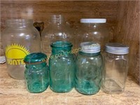 Blue Ball canning jar glass gallon jars etc