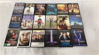 Box lot of DVDs