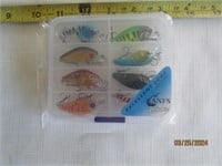 Fishing Lure Lot Of 8 New ANFS Crank Lures