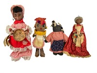 4 Vintage Americana Dolls