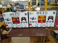 REZO  2 Pc. Racing Drones.(Weak Batteries.)