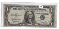 1935C $1 Silver Certificate Note