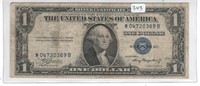 1935A $1 Silver Certificate Note
