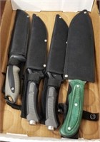 ASSORTED HUNTING KNIVES