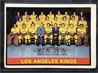 74-75 OPC LA Kings Team Card #287