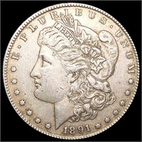 1891-S Morgan Silver Dollar UNCIRCULATED