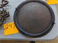 Early Cast Iron Griddle