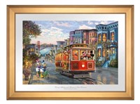 Mickey-Minnie San Francisco Framed Limited Edition