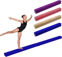 8FT Folding Gymnastics Beam for Home Training *TAN