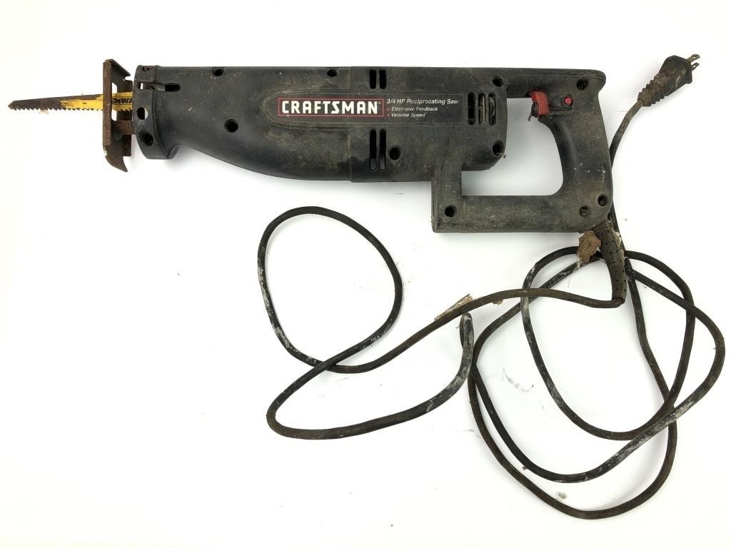 Craftsman 3/4 HP Reciprocating Saw - Works