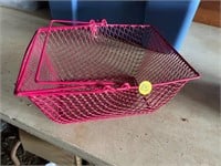 pink basket