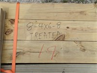 Lumber 8 -4X6X8 Treated