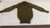 WWII Army Sweater Size 34