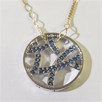 $200 Silver Gemstone Necklace
