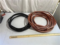 Two rolls of air hose