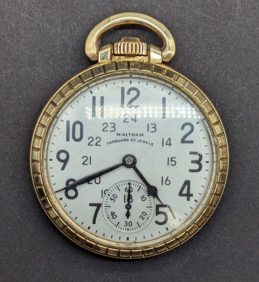 Waltham Vanguard 23 Jewels Pocket Watch