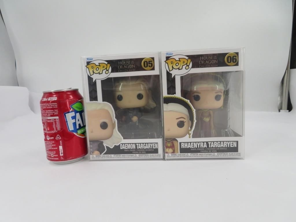 2 figurines Funko Pop House of the Dragon