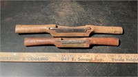 VINTAGE WOODEN SPOKESHAVERS