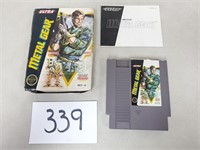 Nintendo NES Game - Metal Gear with Box